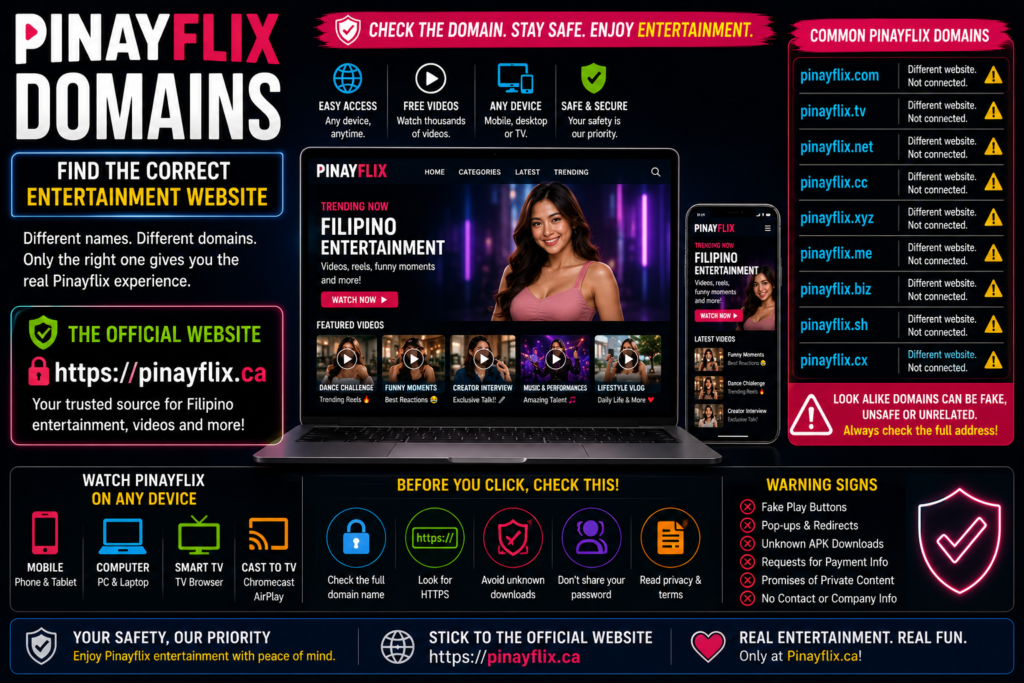 Pinayflix Domains: Find the Correct Entertainment Website Domains